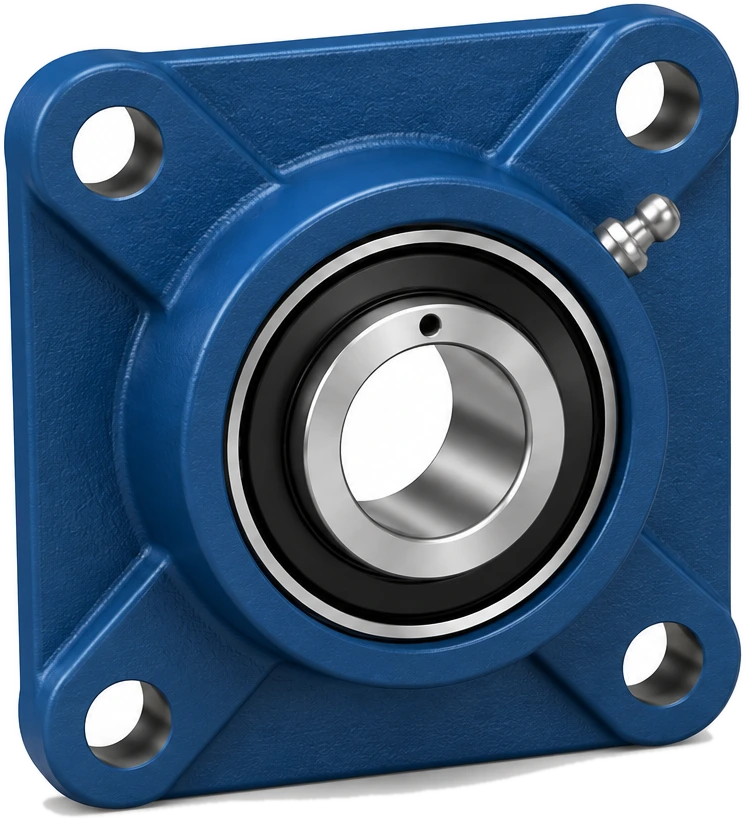 Soporte de brida cuadrada SKF con rodamiento insertado