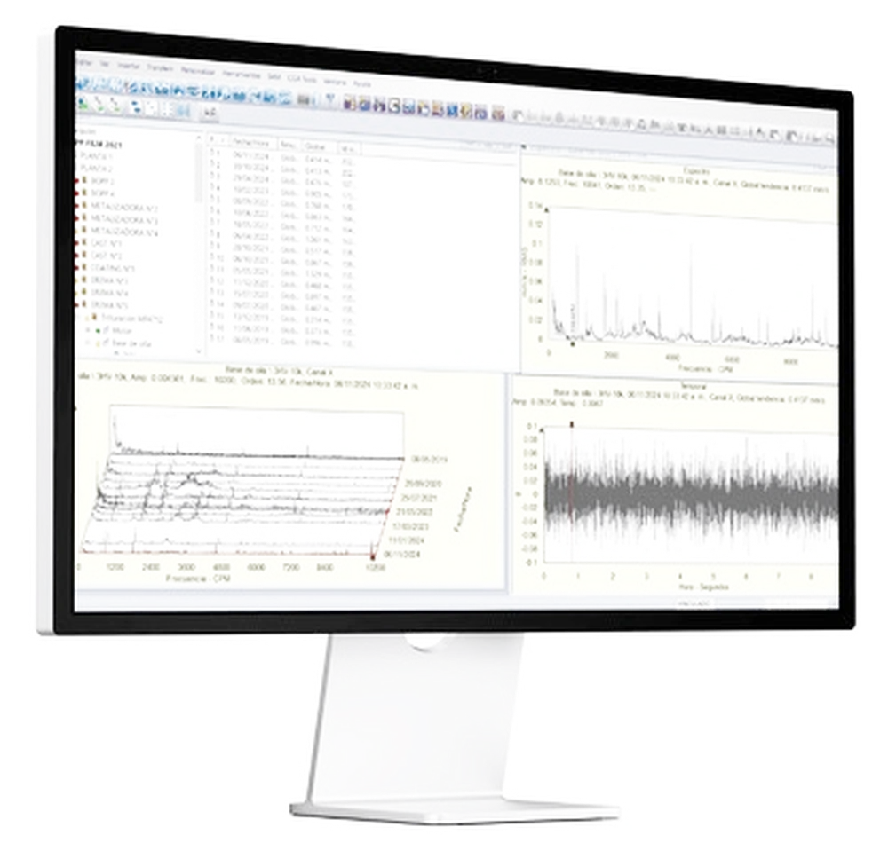 Software de análisis y gestión de datos SKF @ptitude