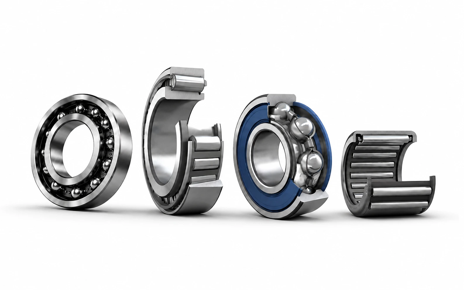 Set de rodamientos SKF: rígido de bolas, rodillos cónicos, contacto angular y agujas